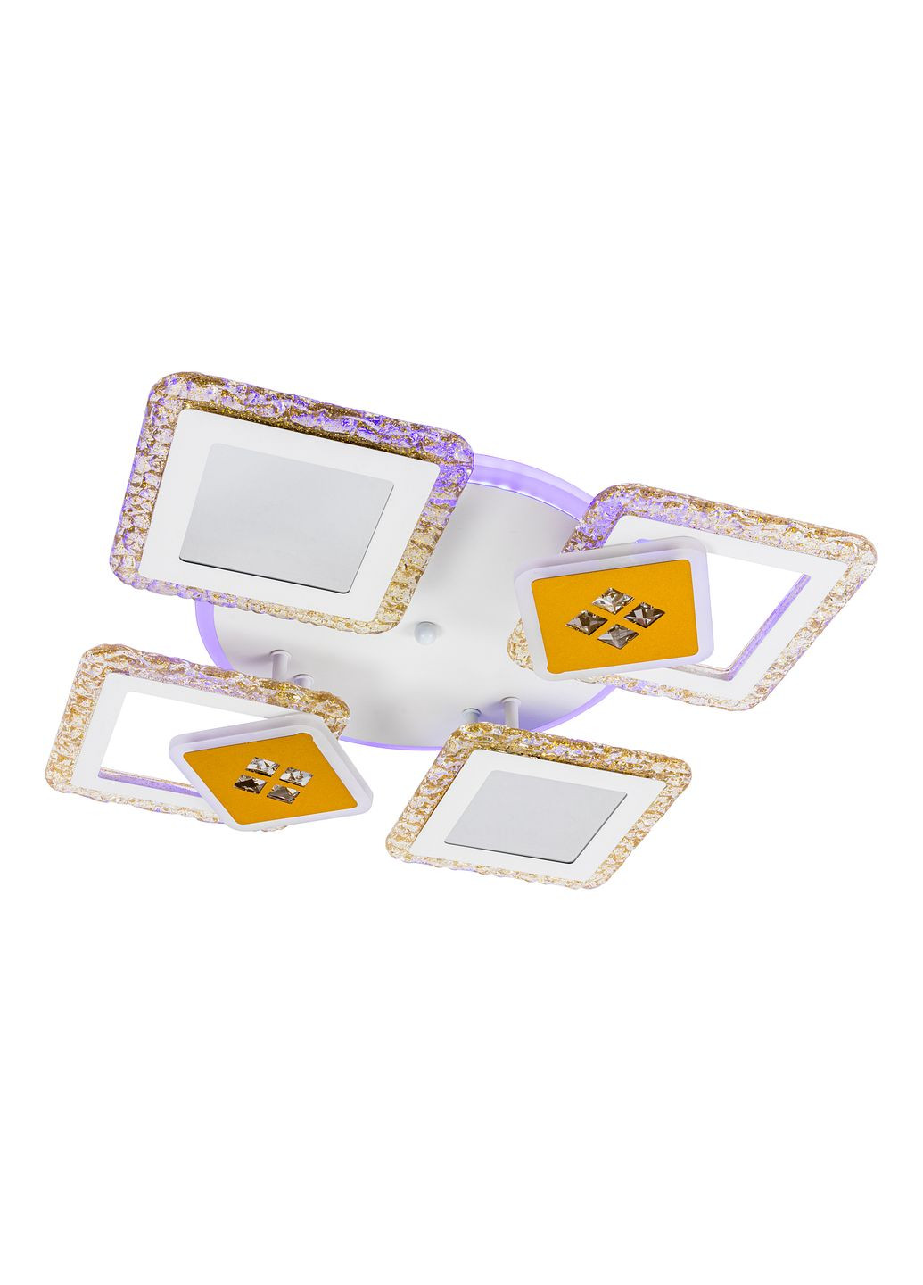 Люстра світлодіодна V K39940-4+2+1 WT+gold з пультом Valeso (293516420)