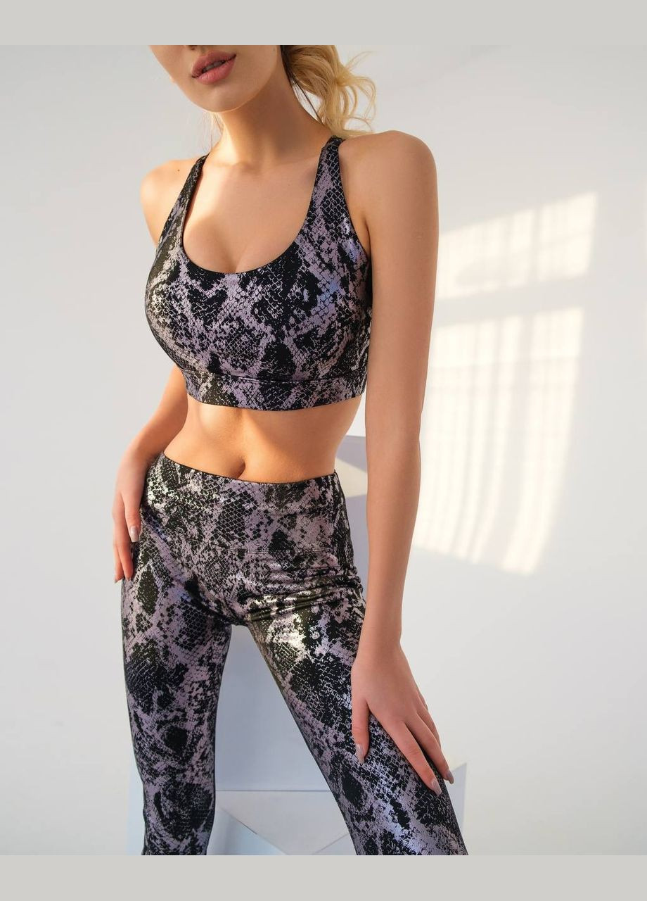 Фітнес костюм: лосин + топ No Brand (317235430)