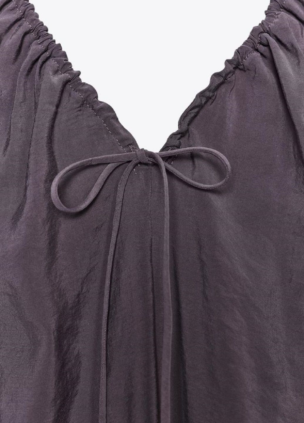 Фіолетова повсякденний сукня Zara однотонна