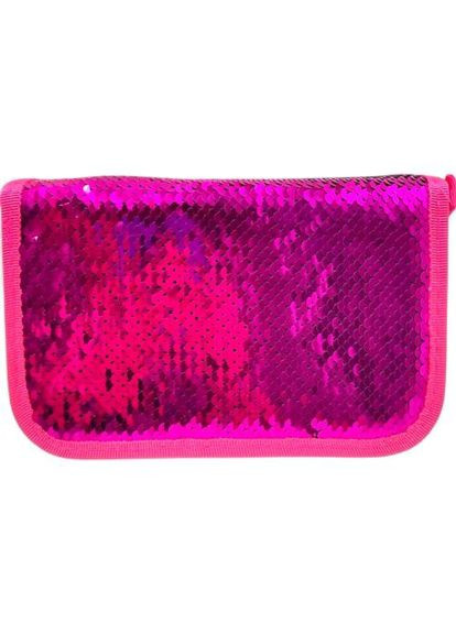 Пенал-книга с пайетками MIC для канцелярии с двумя отделениями и блестящей отделкой. ProDobro (367097403)