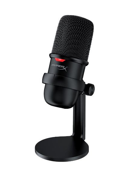 Мікрофон для ПК/для стрімінгу, подкастів SoloCast Black (HMIS1X-XX-BK/G) HyperX (319533965)