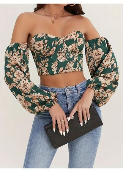 Женский корсет с открытыми плечами, на шнуровке, размер (арт. 510) No Brand (352013424)