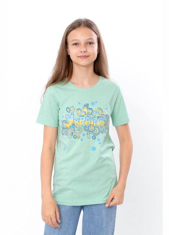 Детская футболка "Украина" (p-3625) Носи своє (290983417)