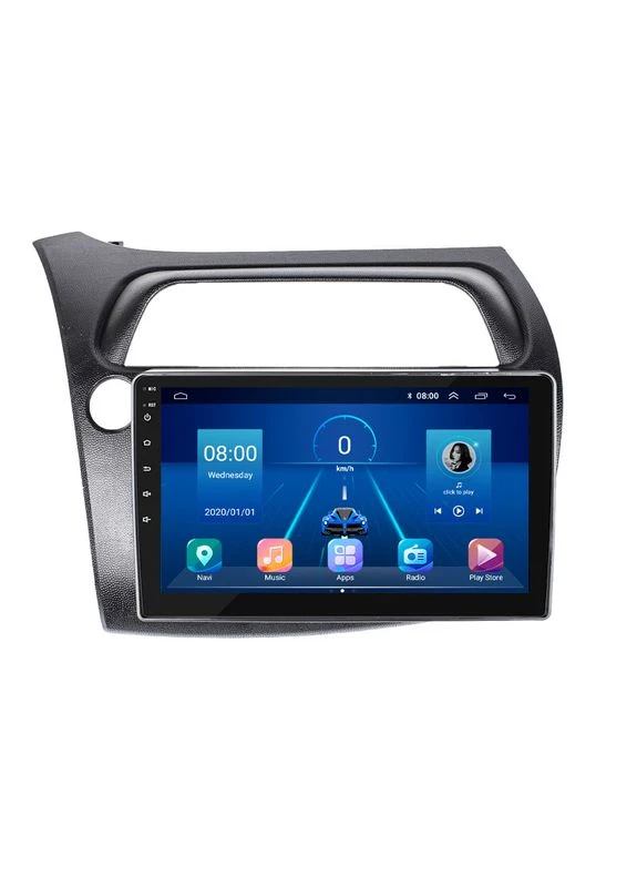 Штатная магнитола для Honda Civic Type R VIII Рестайлинг 2008-2011 экран 9" 6/128Gb 4G Wi-Fi GPS Top Lesko (378902600)