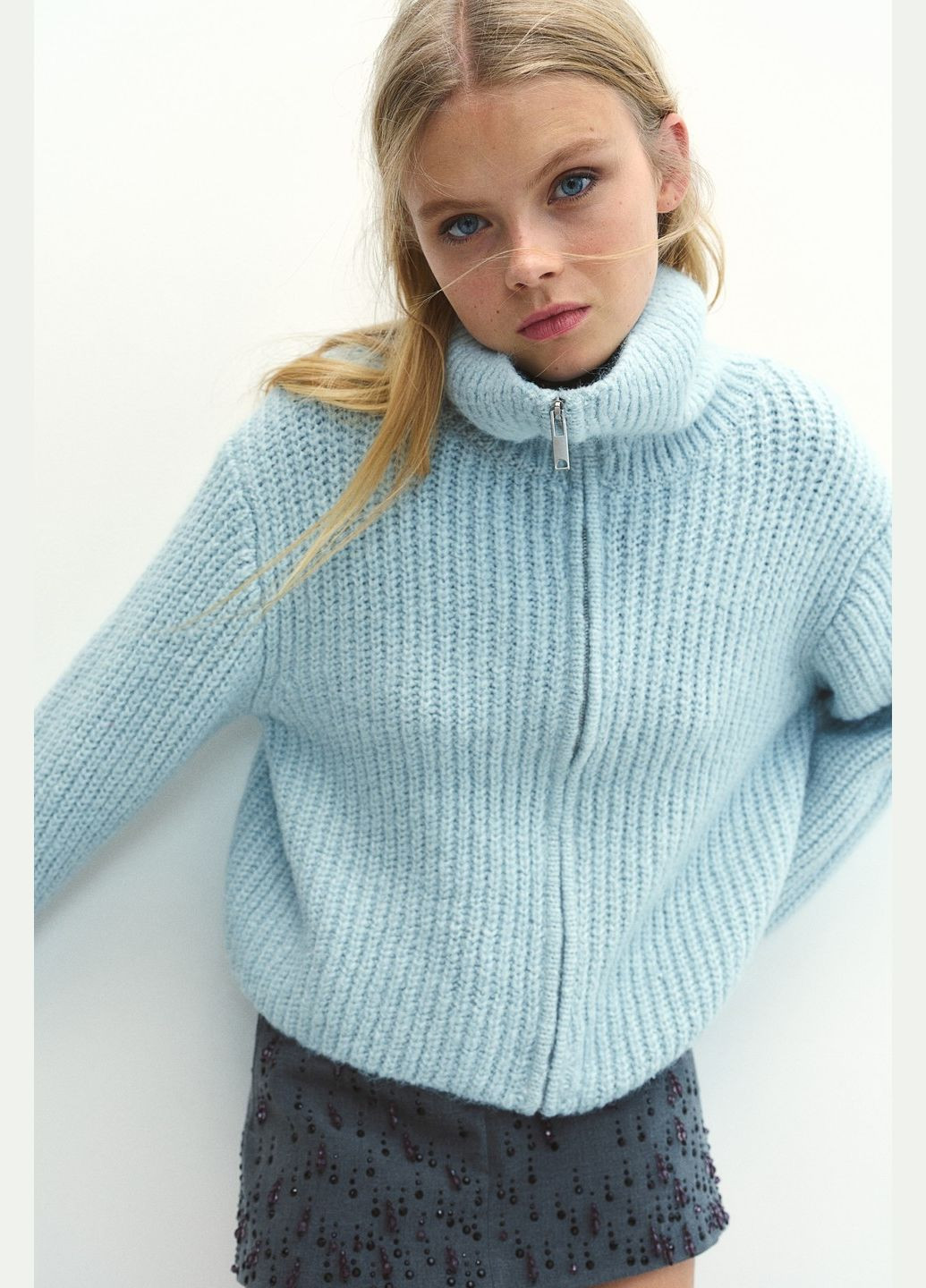 Кофта зимняя свободного кроя H&M (337889858)