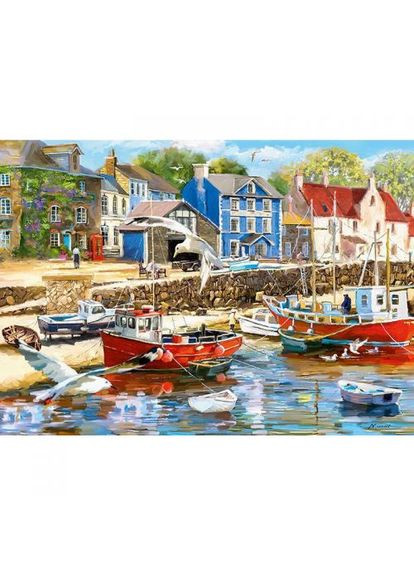 Пазлы "Прибрежный город", 1000 элементов Cherry Pazzi (361414819)