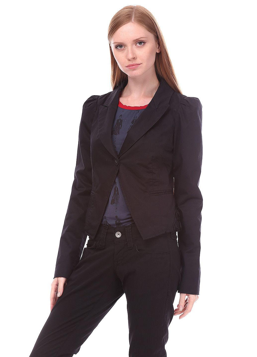 Жакет BER3932R215OO Чорний Fornarina (314897367)