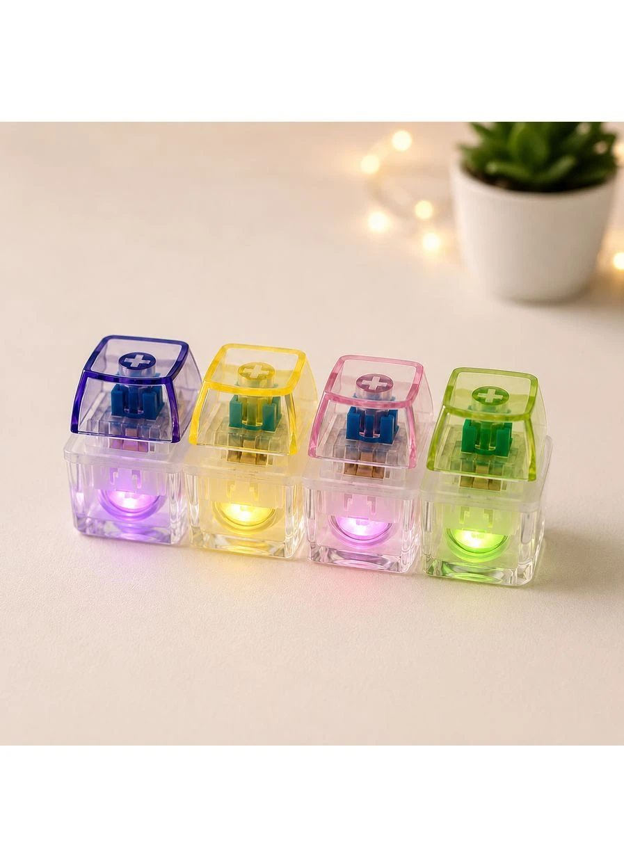 Антистрес клікер на 4 клавіші зі світловим ефектом Fidget Clicker No Brand (399810623)