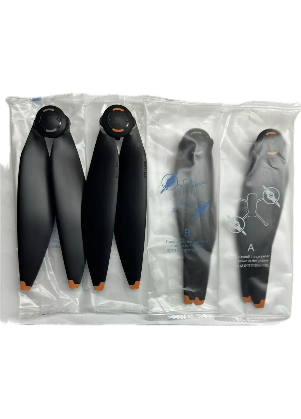 Пропелери Mavic 4 PRO лопасті пропи квадрокоптера мавік 4 про малошумні гвинти для дрона 1158F 4 шт DJI (365798243)