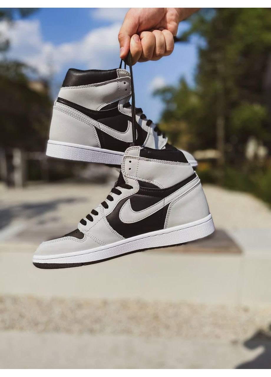 Белые демисезонные кроссовки мужские nike jordan 1 high og shadow 2.0 найк аир джордан No Brand