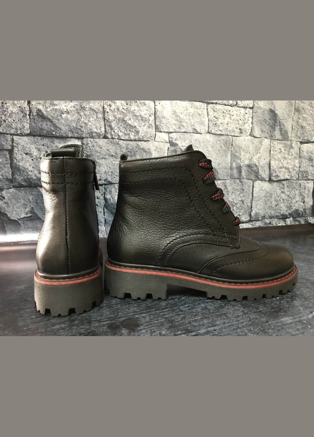 Шкіряні демісезонні черевики для дівчаток, Bistfor Черевики (305576179)