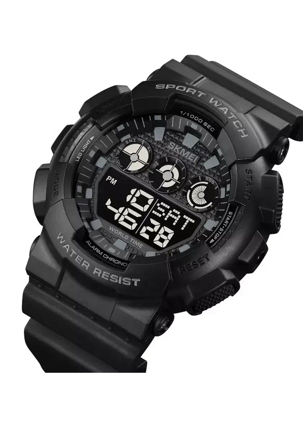 Мужские спортивные часы 1857 (Черные) Skmei (314483952)