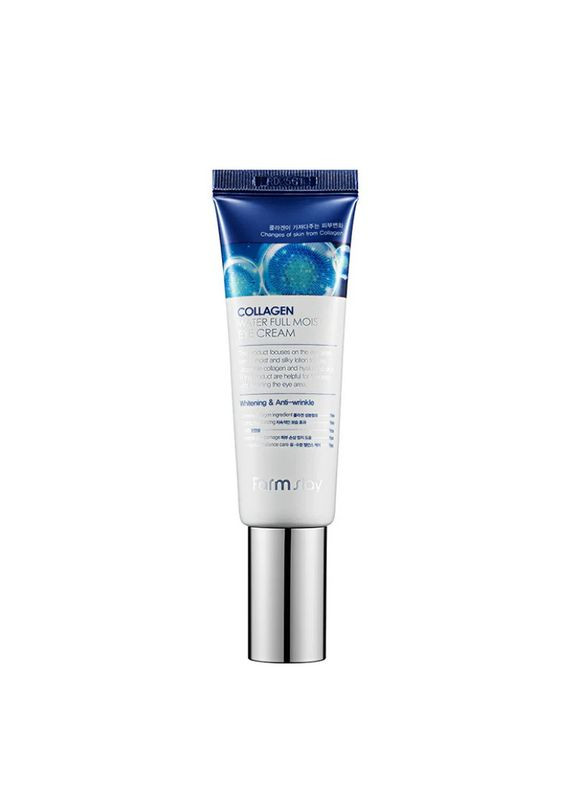Зволожуючий крем для зони навколо очей із колагеном Collagen Water Full Moist Eye Cream 50 ml FarmStay (358499653)