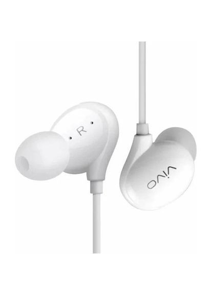 Наушники с микрофоном XE710 3.5mm White Vivo (319534676)