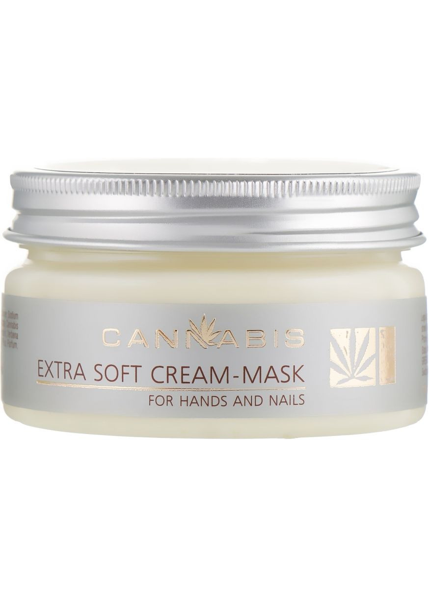 Відновлювальний крем-маска для шкіри рук і нігтів Extra Soft Cream-Mask for Hands And Nails 100ml (658381-22077) Cannabis (368637608)