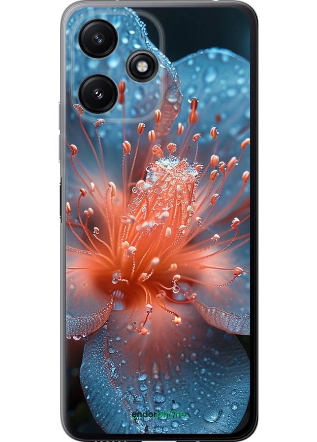 Чехол на Xiaomi Redmi 12 5G Роса на цветке "6039u-3194-70447" Endorphone (363269582)