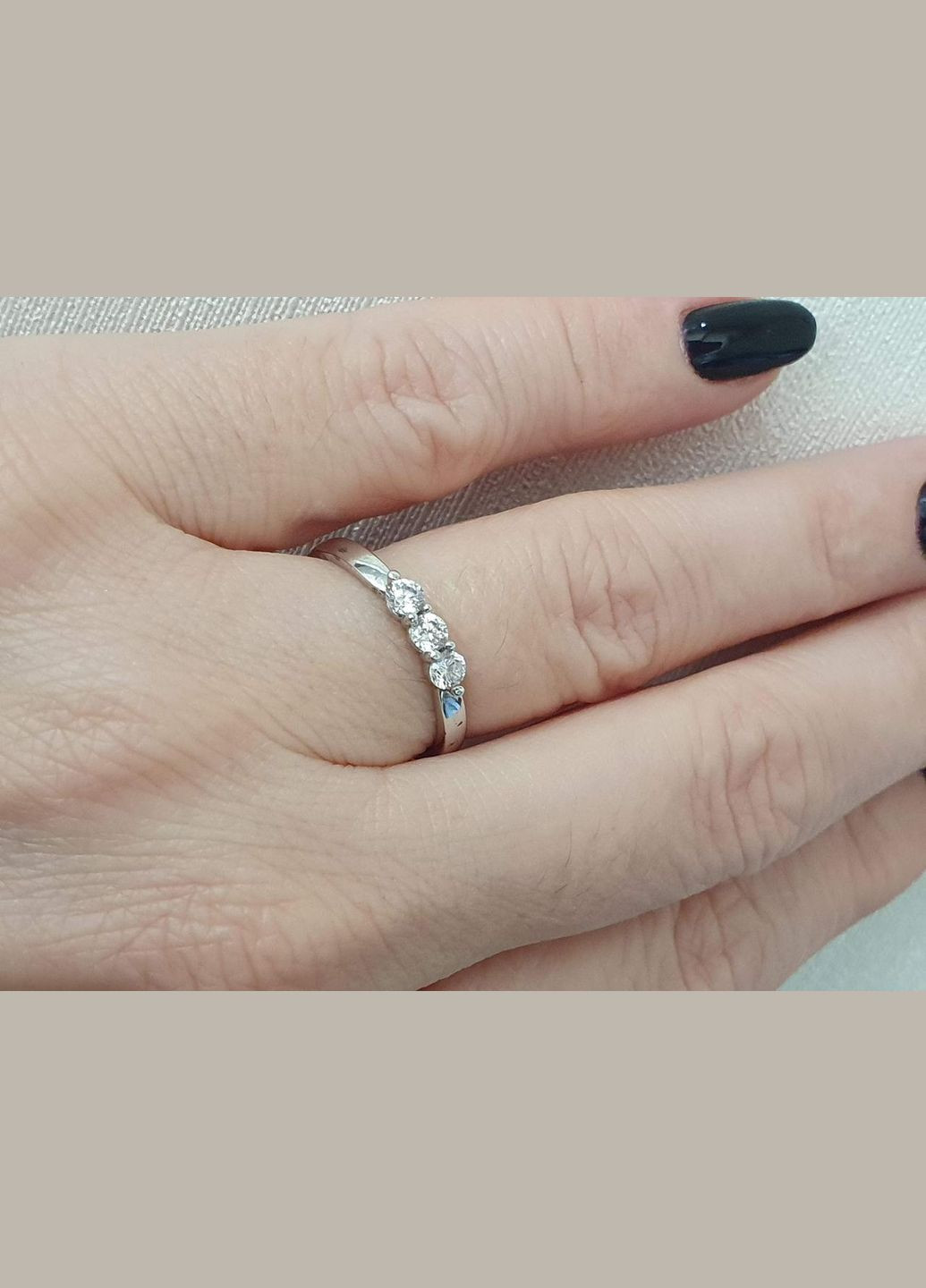 Срібне кільце Цефея з фіанітами. 1348/1Р-CZ ЦЕФЕЯ AGNI (322765137)