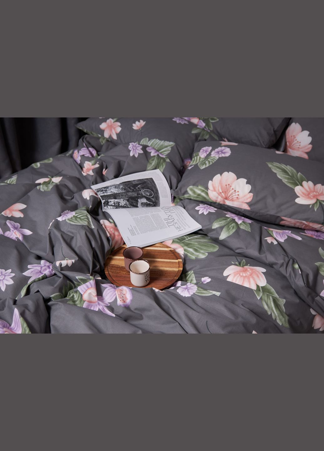 Комплект постельного белья Бязь Gold Люкс семейный 160х220х2 наволочки 2х50х70 (MS-820003111) Moon&Star Gerbera (288535939)