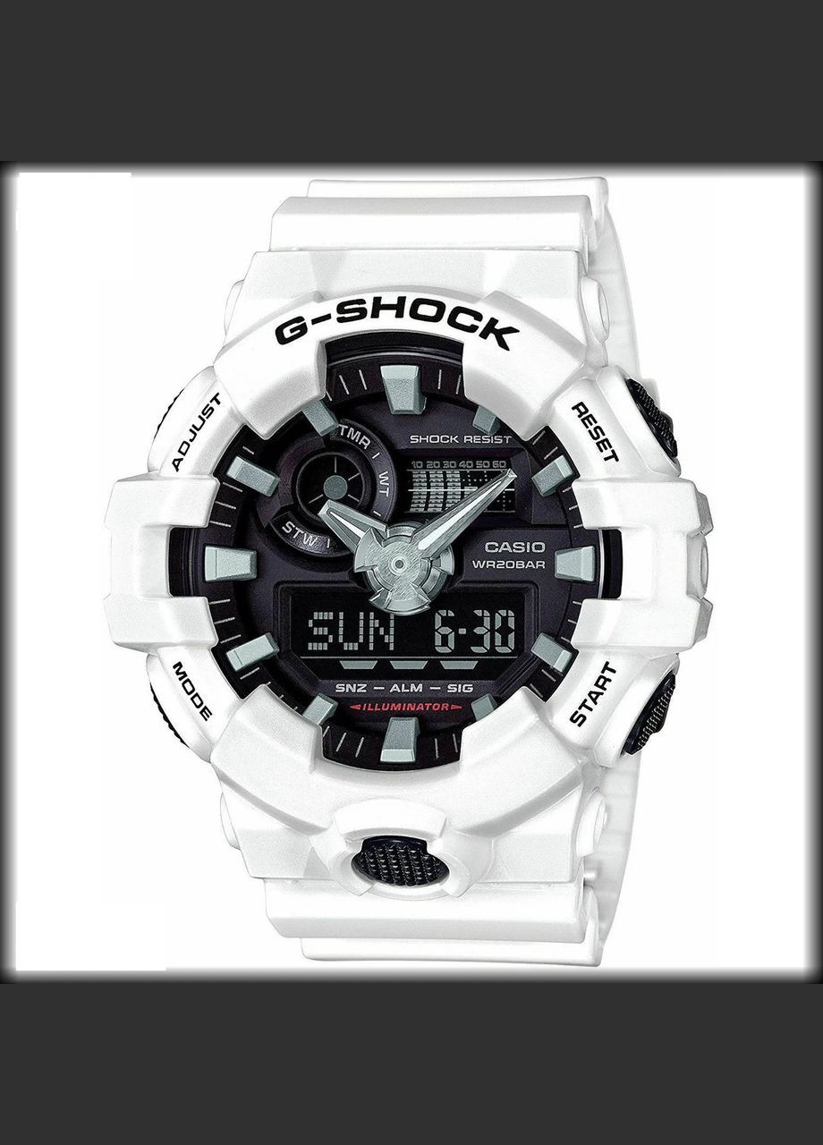 Годинник GShock GA-700-7A Оригінал білі Casio (292132592)