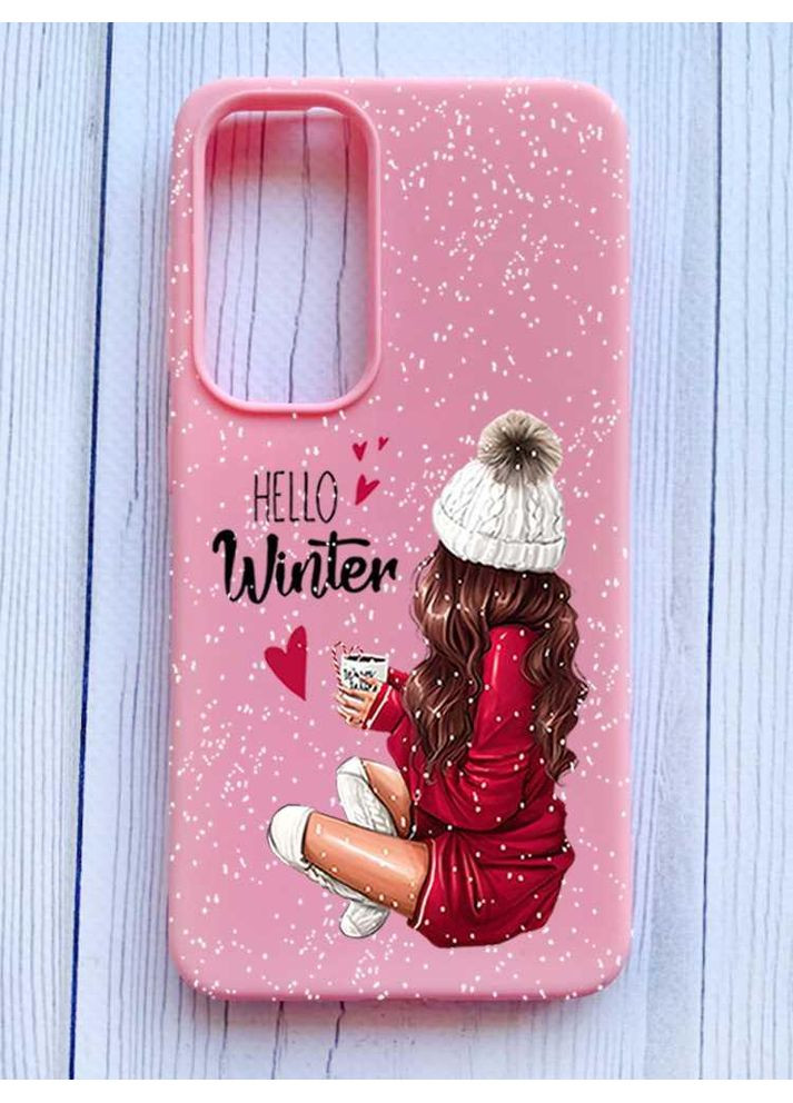 Матовый чехол на Samsung Galaxy A35 (A356) Привет, зима (принт 138) Creative (362968258)