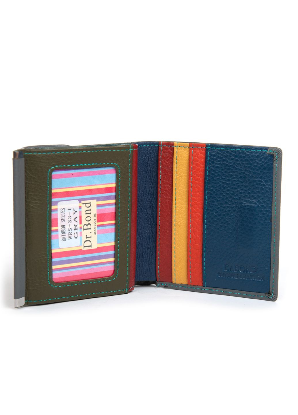 Женский кожаный кошелек на магните Dr. Bond WRS-33-1 (355362004)