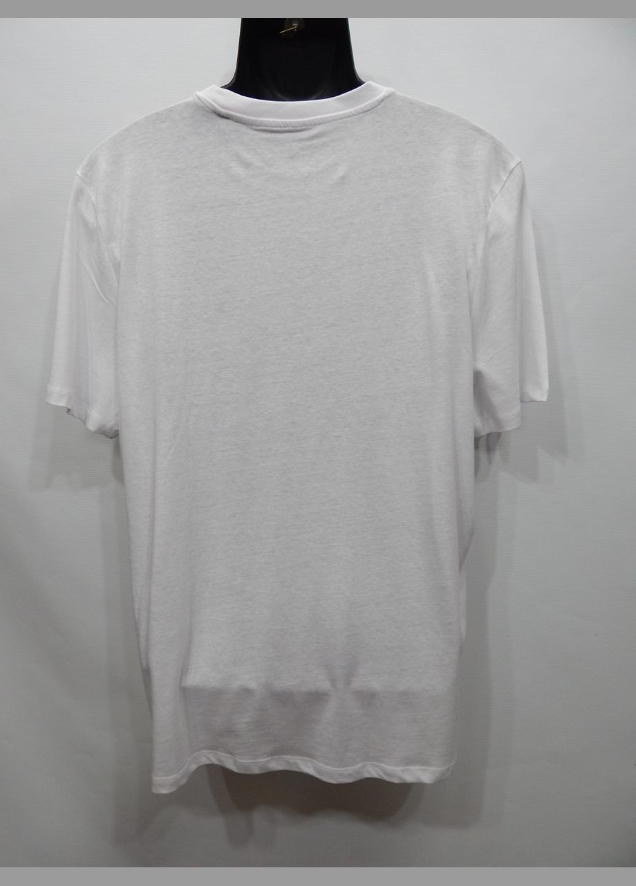 Белая мужская футболка cares оригинал р.52 057fmls (только в указанном размере, только 1 шт.) Primark