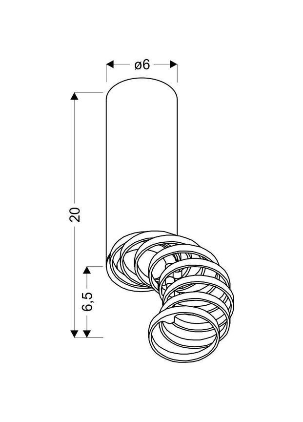 Точковий світильник TUBA (2282725) Candellux (361313145)