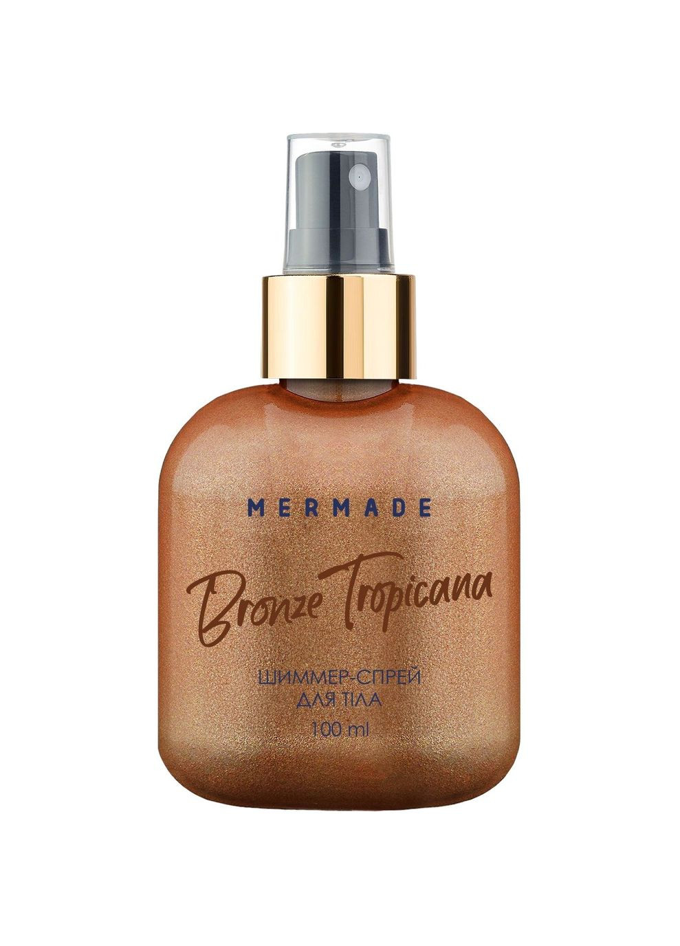 Шиммер-спрей для тела Bronze Tropicana 100 мл MERMADE MRSS003 (342715429)