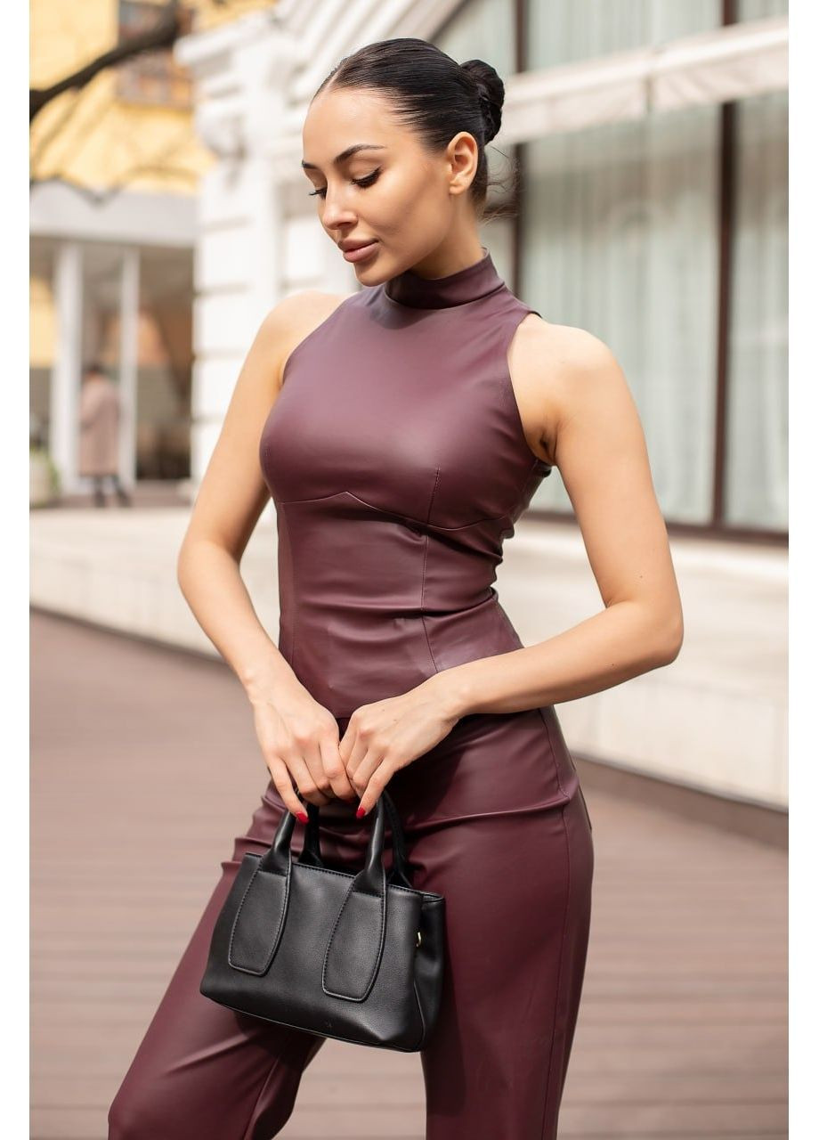 Топ, колір Бордовий Tales (367831630)