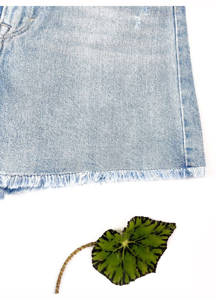 Джинсовые шорты 170 см синий артикул Л1151 H&M (345647986)