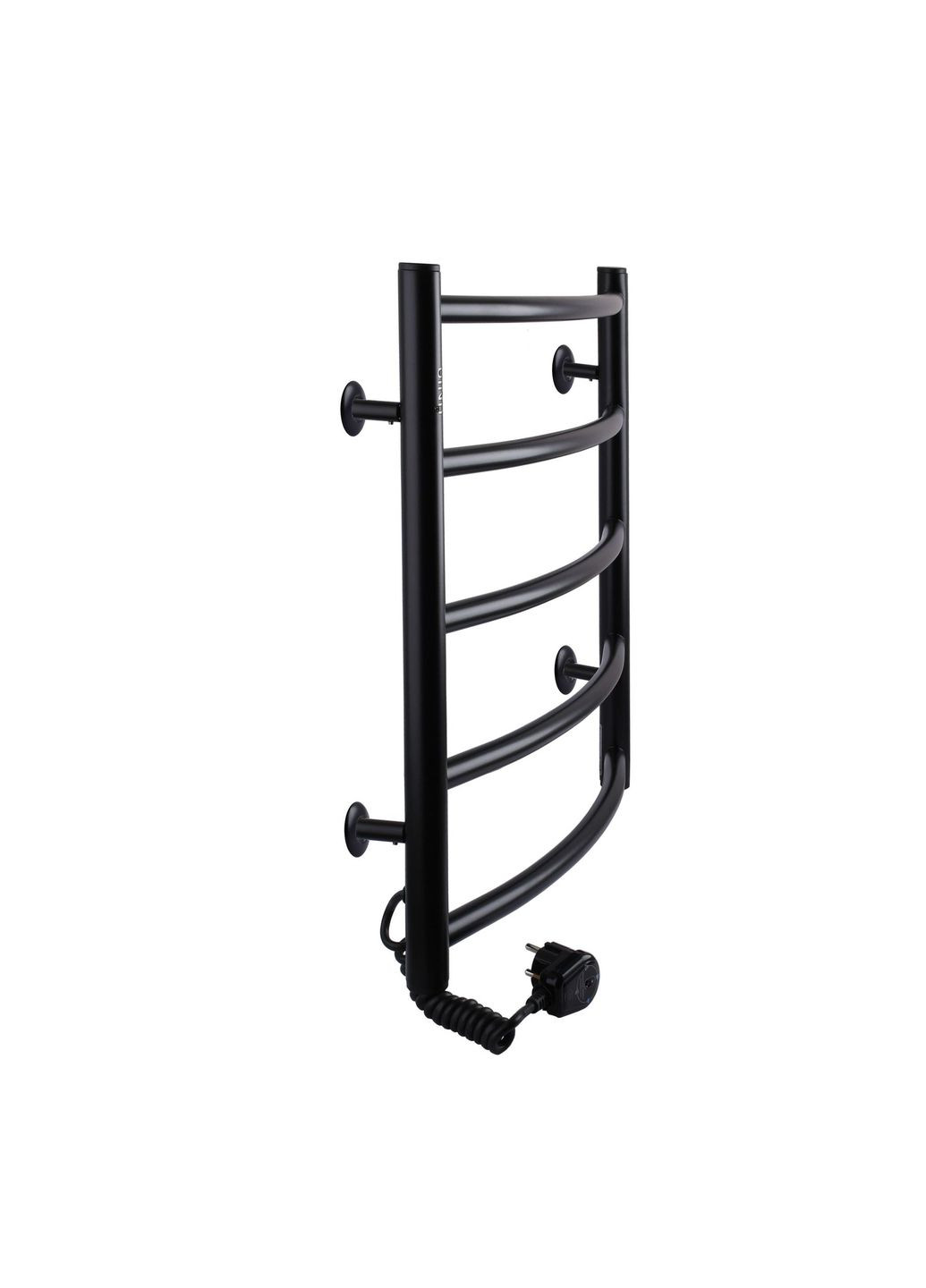 Полотенцесушитель LD EL 500500-5 BLK Лестница Дуга электро черная UNIO (299998784)
