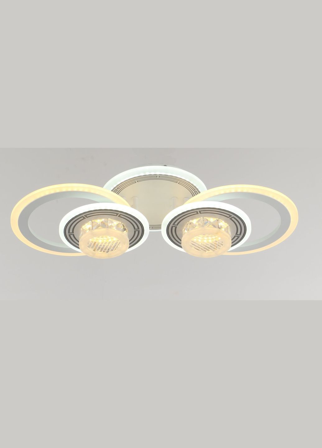 Люстра світлодіодна V K28998-2+2 з пультом Valeso (293516462)