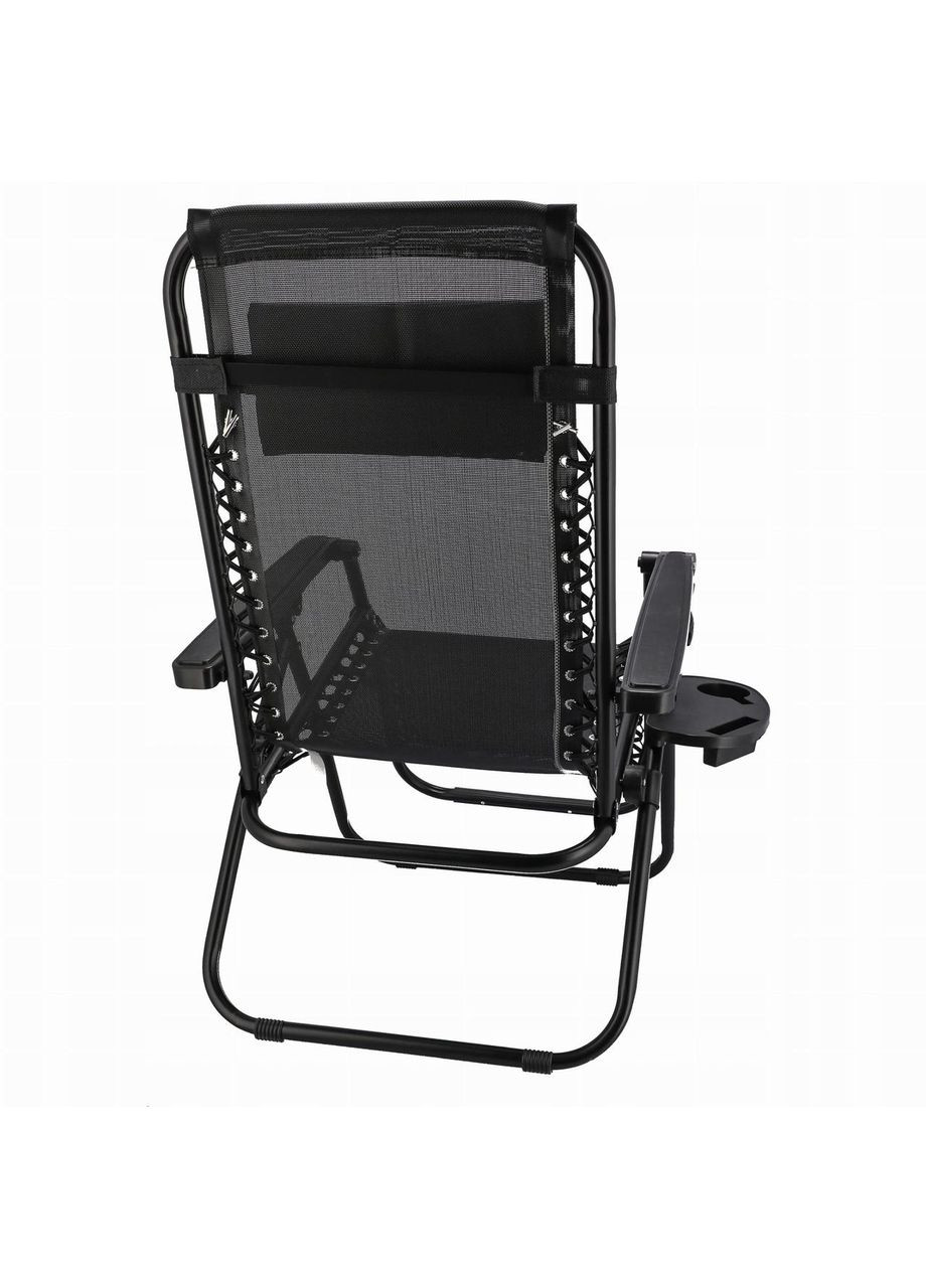 Комплект шезлонгов Relax Black – 2 шт. Jumi (355343455)