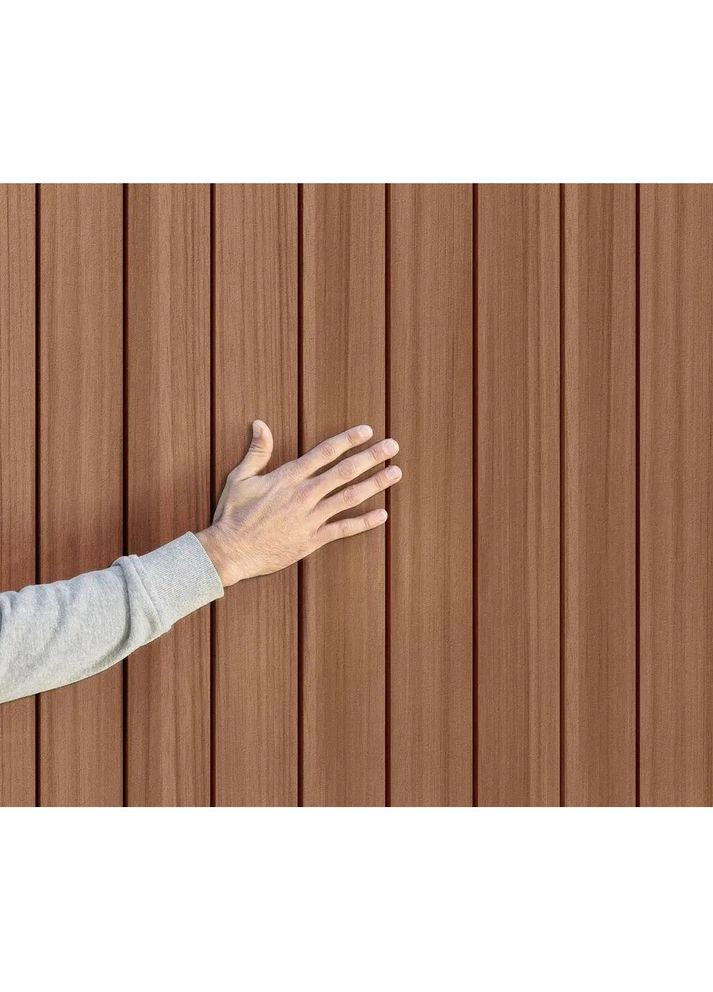 Садовий будиночок Darwin 4x6 126х185 см коричневий 246949 Keter (318434979)