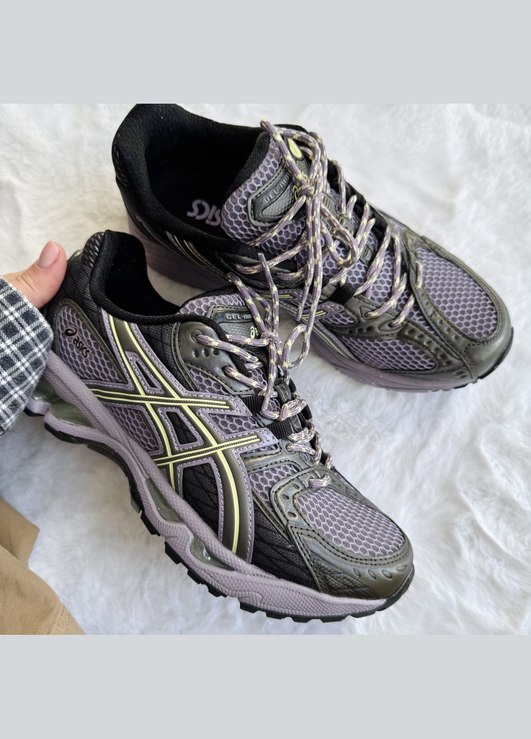 Кроссовки женские и мужские Asics Gel-Nimbus 10.1 Violet/Black | Асикс Гель-Нимбус 10.1 фиолетовые No Brand фиолетовые демисезоны (340116932)