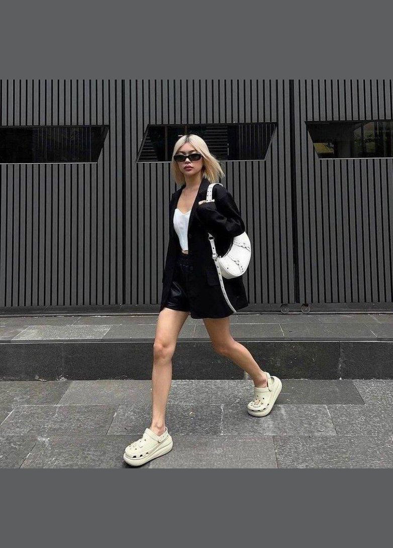 Дитячі крокси Classic Clog Platform Bone Crocs Cutie (338043383)