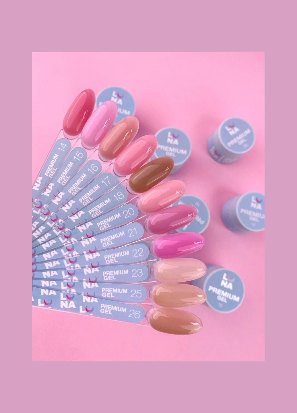 Гель для наращивания Premium Gel №20, 15 мл Luna (358525644)