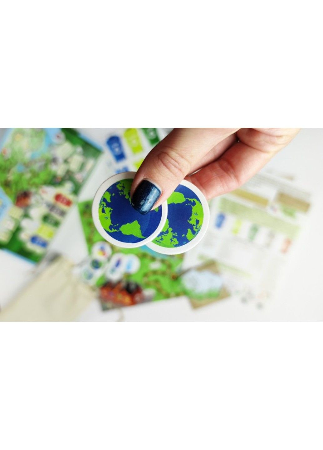 Детская настольная обучающая игра "Экология"(1319-UM) укр. языке УМНЯШКА (333708992)