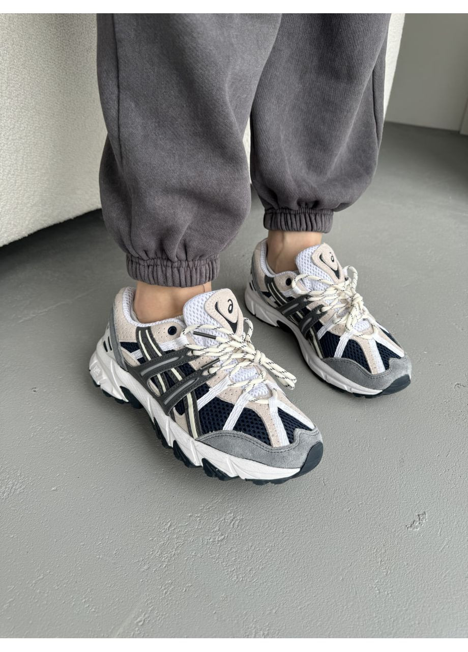 Чорні Осінні кросівки чоловічі asics gel sonoma 15-50 beige / black асікс гель сонома No Brand