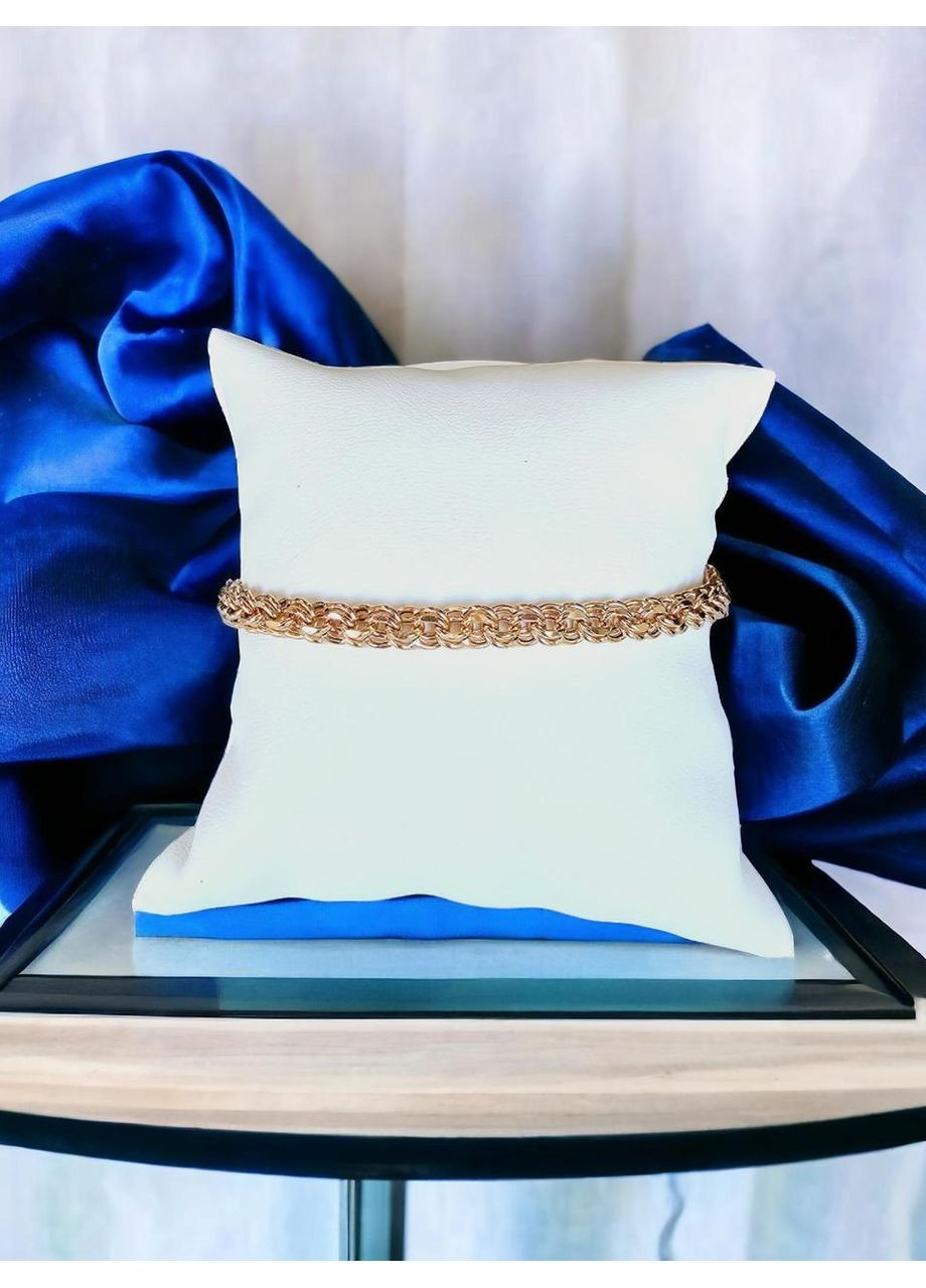 Золотий браслет "Бісмарк" (21см) Д4714-1б No Brand (356731178)