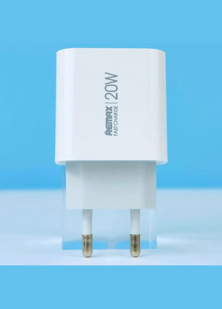 Мережевий зарядний пристрій для Xiaomi USB-C 20 W блок живлення Redmi Type-C Remax (322212710)