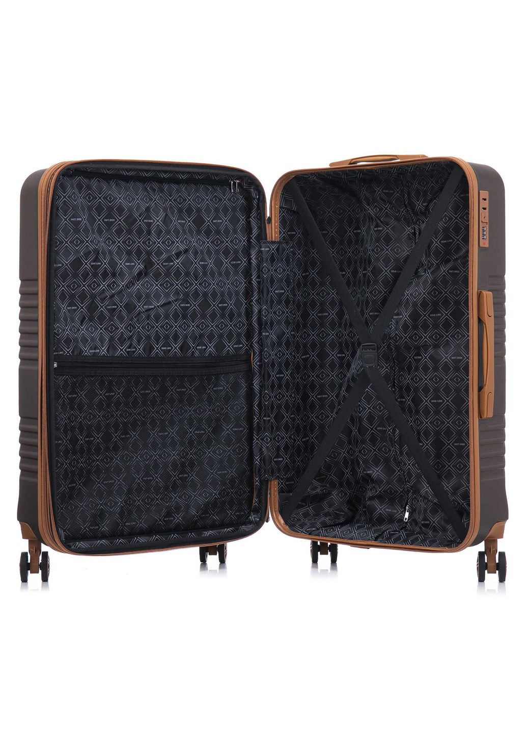 Чемодан большой 28" (L) ABS-Plastic Brown (T5850-3) Semi Line (352690801)