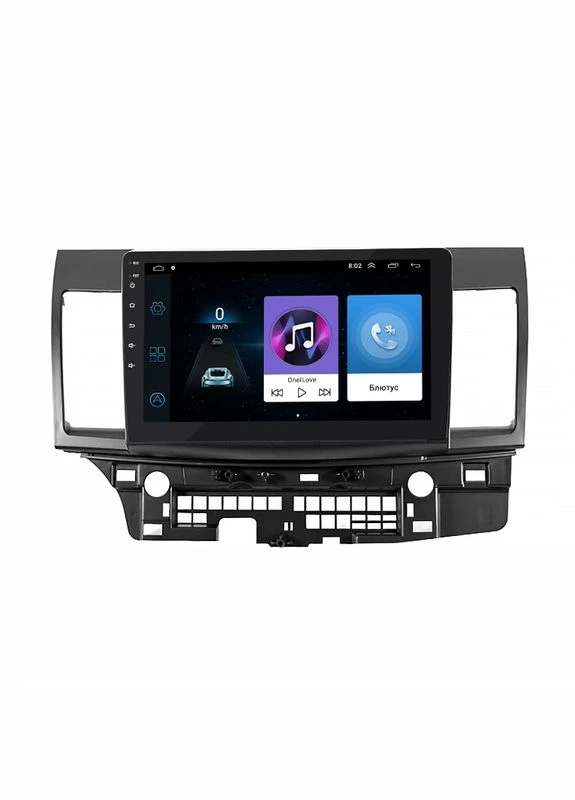 Штатная магнитола для Mitsubishi Lancer X 2007-2010 экран 10" 1/16Gb Wi-Fi GPS Base Lesko (378905170)