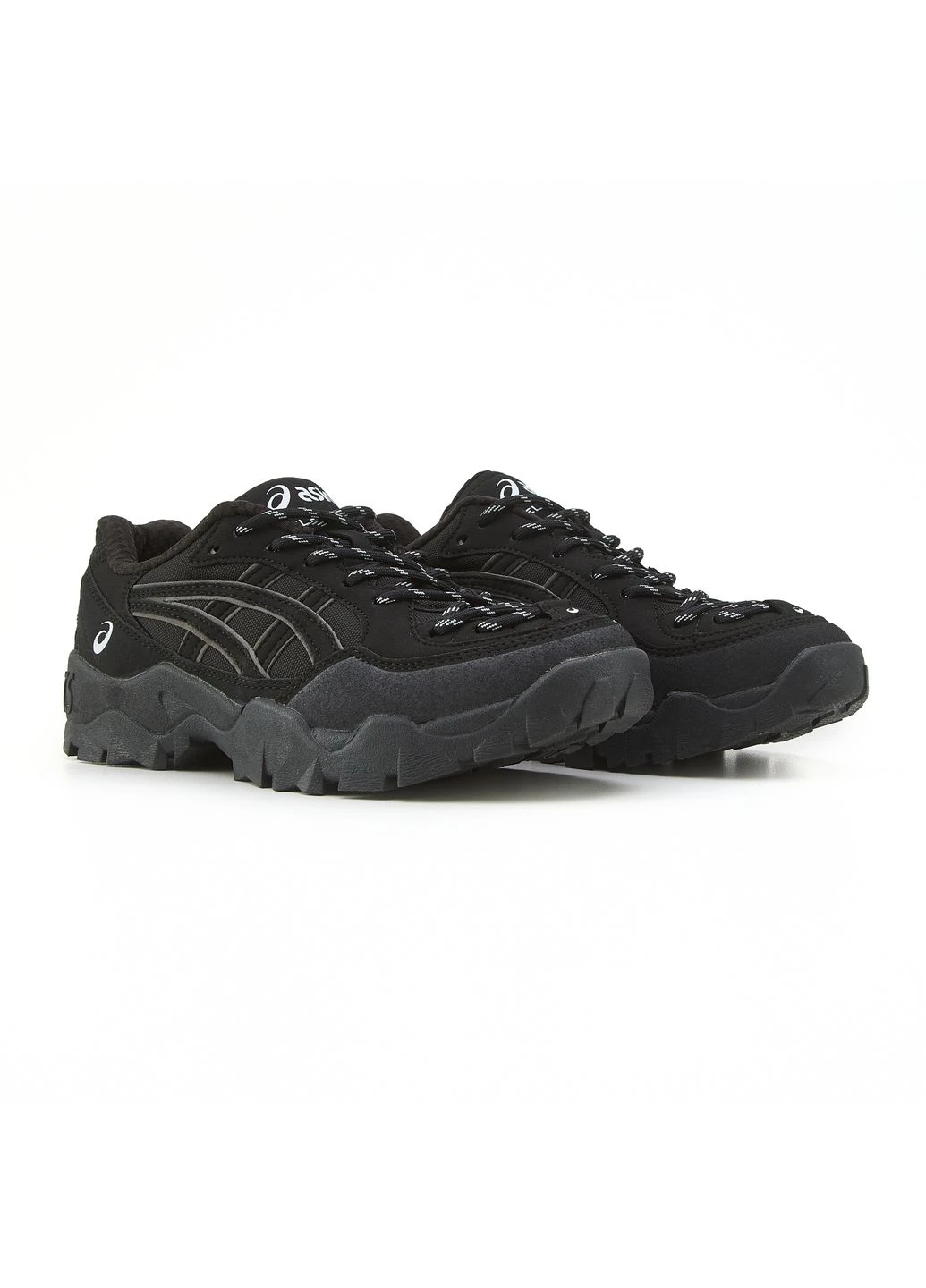 Чорні літні кросівки asics gel-pickax black асікс гель No Brand
