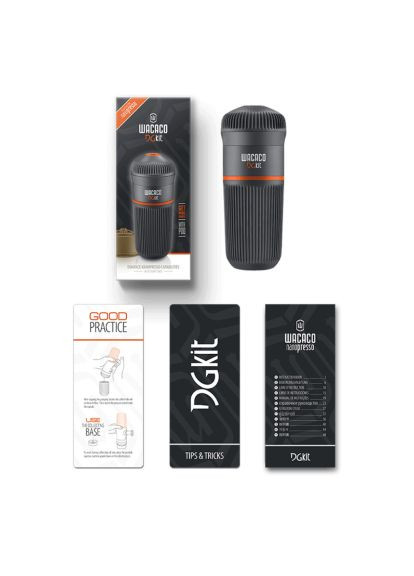 Аксесуар для кемпінгової кавоварки для капсул (DG_KIT) Wacaco Nanopresso DG Kit, резервуар 140мл, чашка, адаптер (366696325)