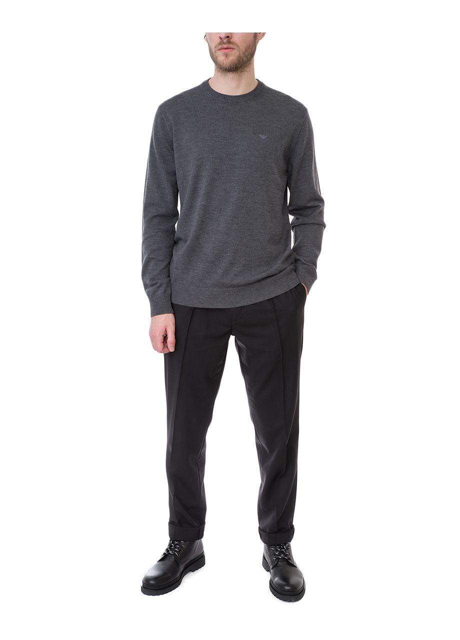 Сірий джемпер чоловічий Emporio Armani