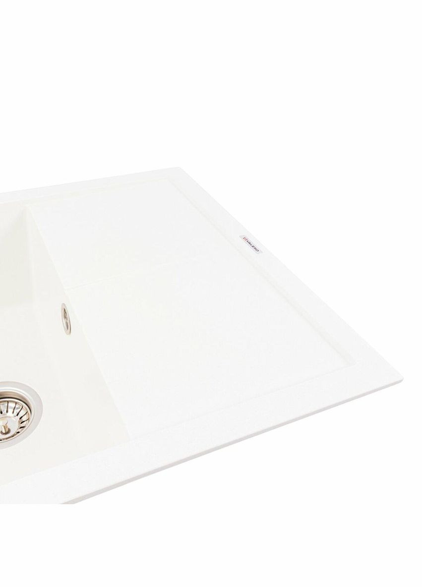 Гранитная мойка 7950 CALYPSO (белая) Valeso (342069438)