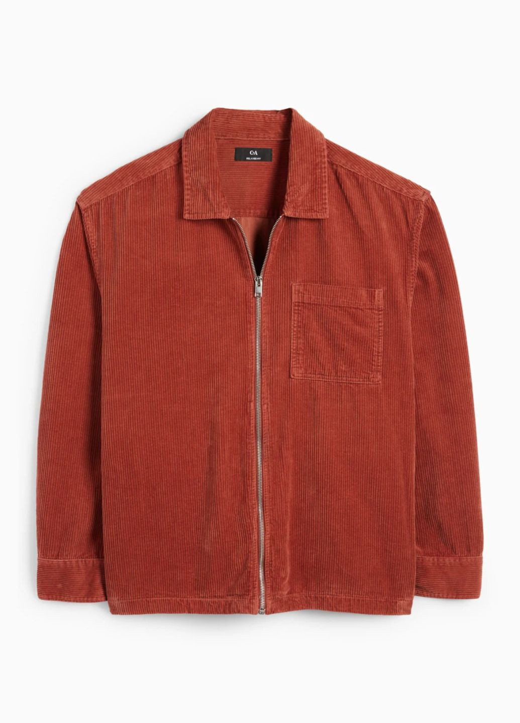 Помаранчева демісезонна куртка C&A