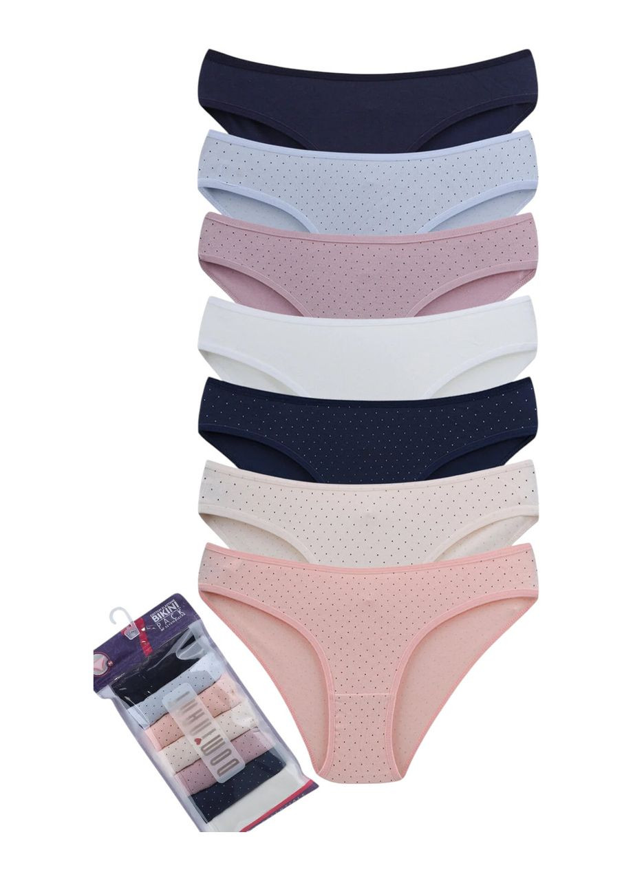 Набор трусиков-слипов женских 7шт. Турция Dominant (372128846)