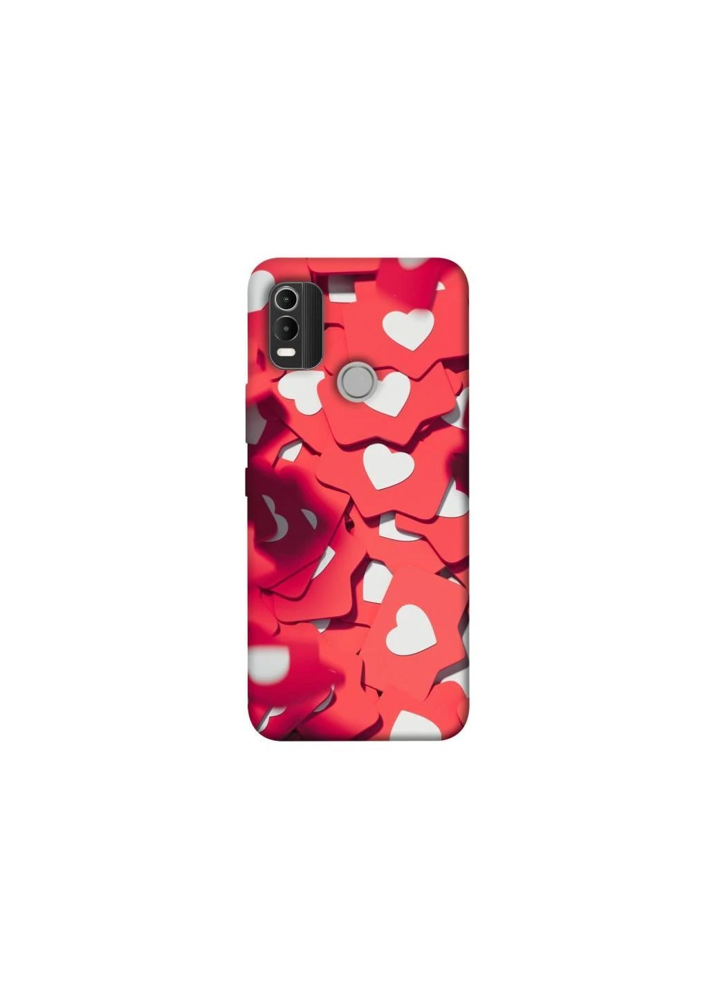 Чехол на Nokia C21 Plus Love aesthetic ver.2 Frontalka (377028391)
